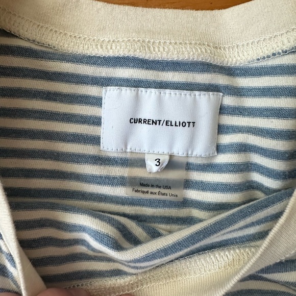 Current / Elliott Stripe Muscle Tank - Picture 4 of 5